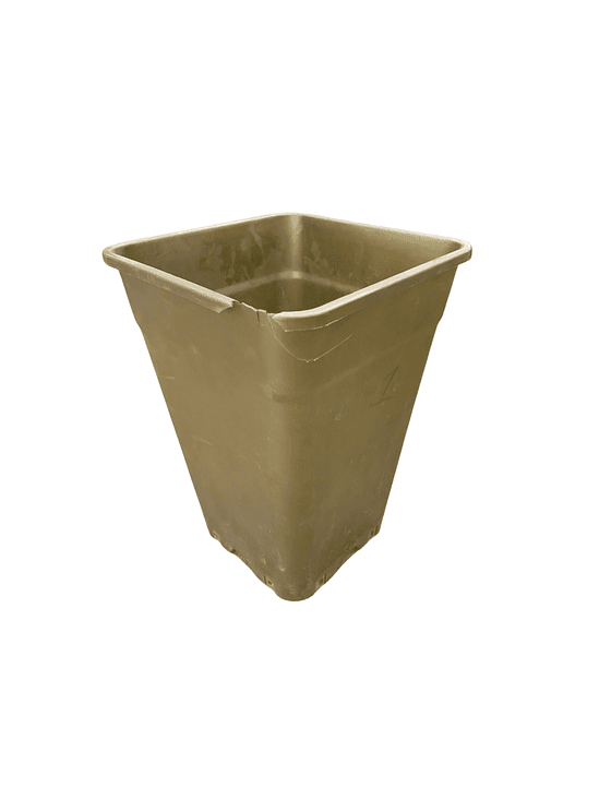 MACETA 18L DORADO - CAJA ROTA 1