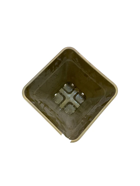 MACETA 18L DORADO - CAJA ROTA 2