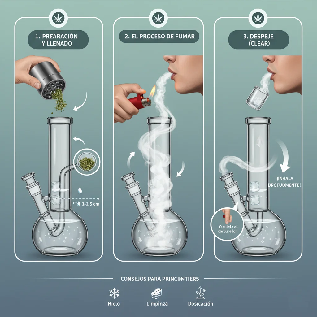 Cómo Se Usa Un Bong