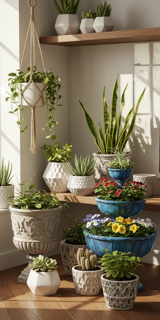 Las mejores macetas para decorar tu hogar y jardín