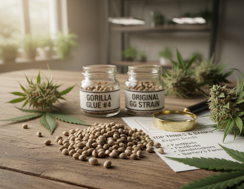 Semillas Gorilla Glue: Descubre las mejores variedades y bancos con esta cepa