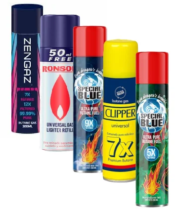 Encuentra la mejor opción de gas para recargar tu encendedor