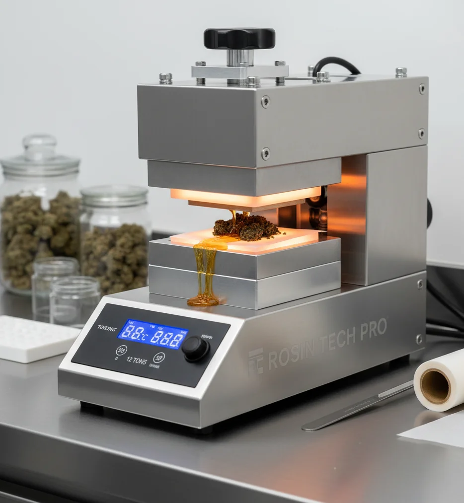 Prensa Rosin: La mejor opción para obtener extracciones de calidad con tecnología de punta