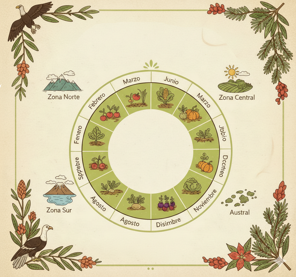 Calendario de siembra en Chile: Guía completa para cultivar tus plantas en el momento adecuado