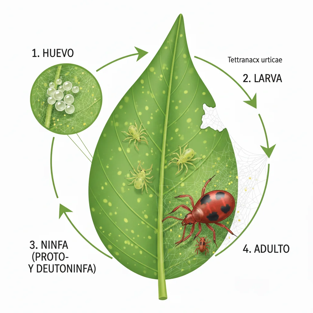 Araña Roja en Chile: Características Prevención y Control