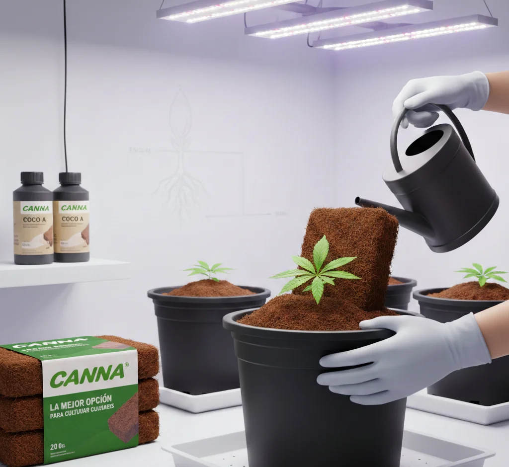 Los Beneficios del Coco Brick de Canna: La Mejor Opción para Cultivar Cannabis