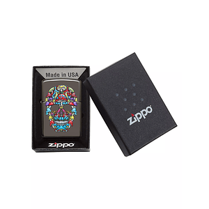Skull Design-Zippo
