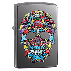 Skull Design-Zippo
