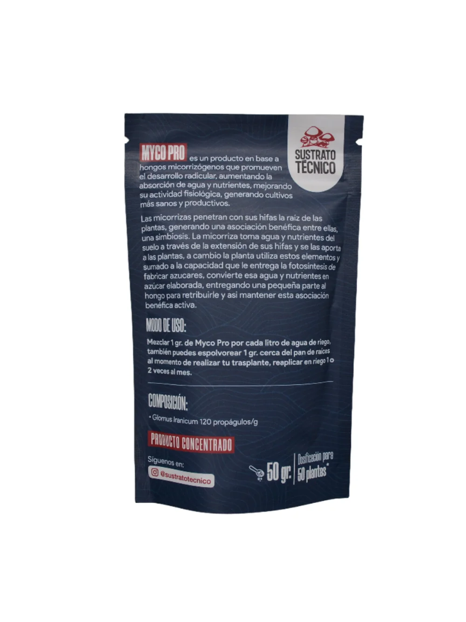 MYCO PRO (1KG/200G/50G/6G) HONGOS MICORRIZÓGENOS -SUSTRATO TECNICO  7