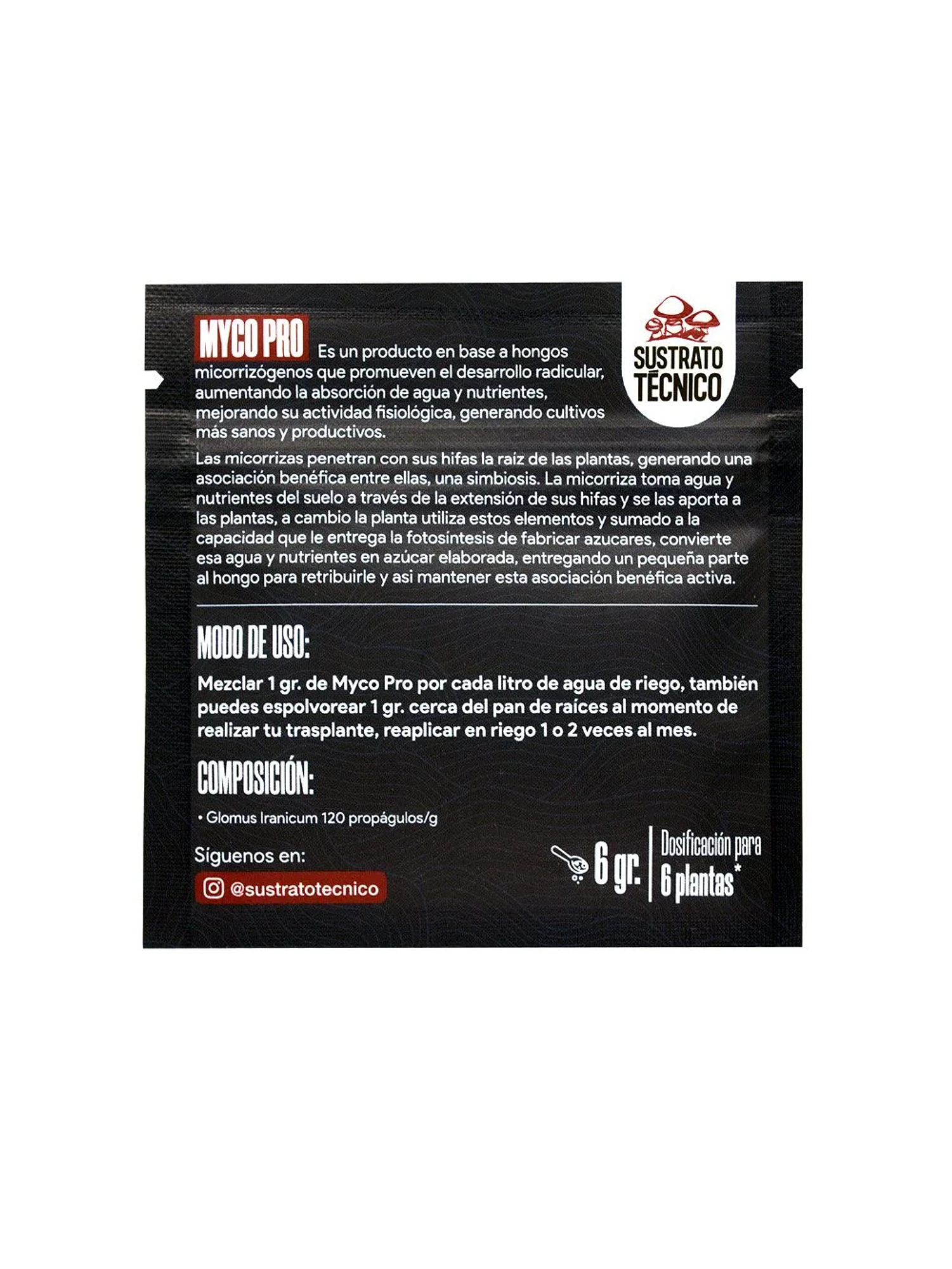 MYCO PRO (1KG/200G/50G/6G) HONGOS MICORRIZÓGENOS -SUSTRATO TECNICO  10