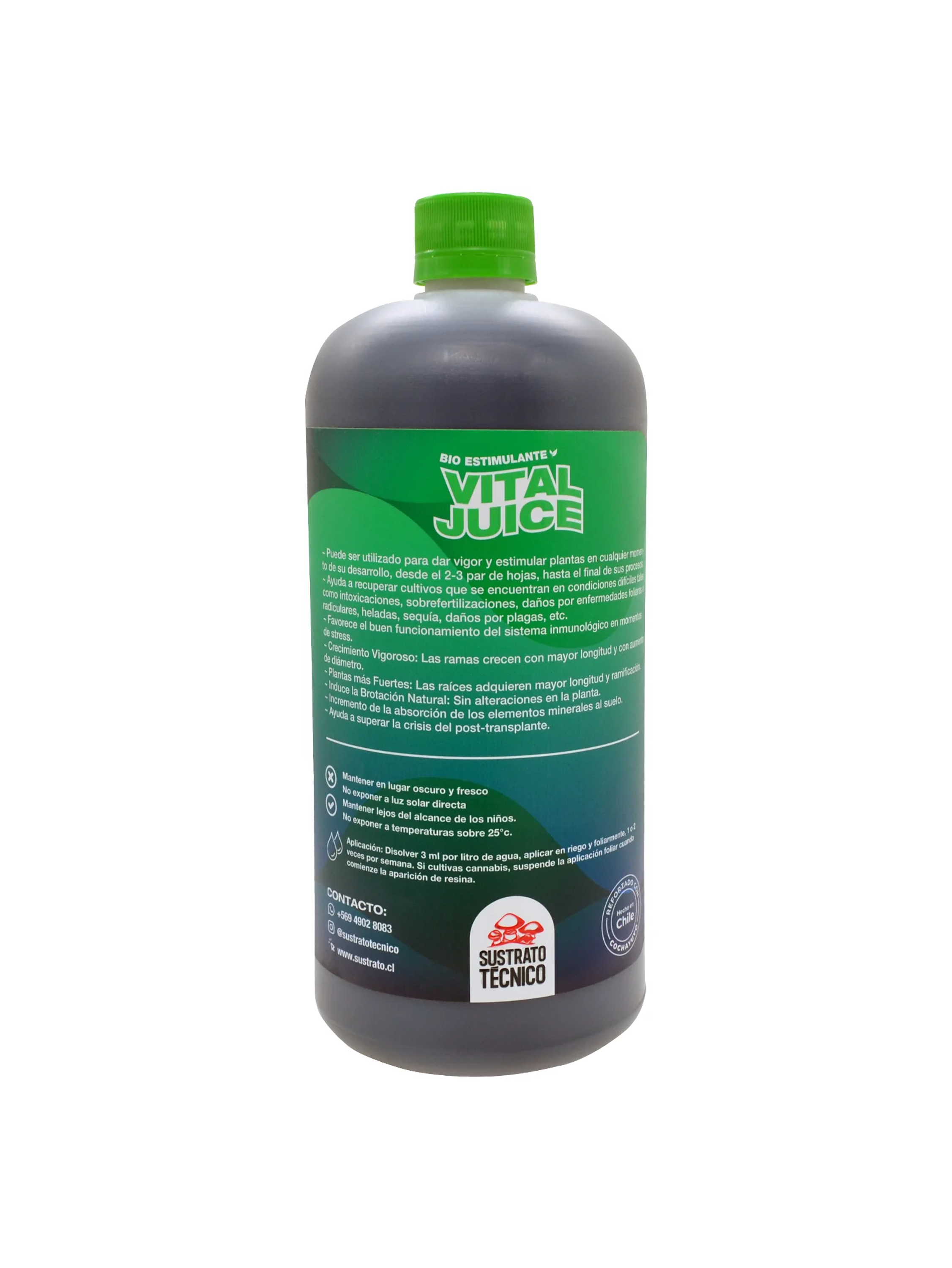 Vital Juice Bio Estimulante (1lt/250ml/60ml)-Sustrato Tecnico 5