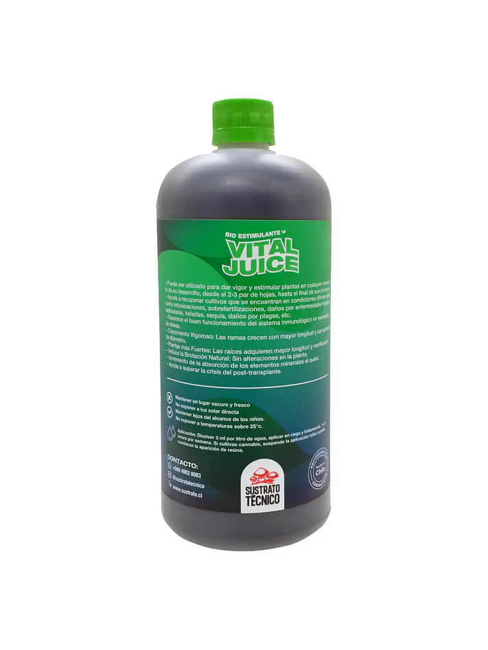 Vital Juice Bio Estimulante (1lt/250ml/60ml)-Sustrato Tecnico 5