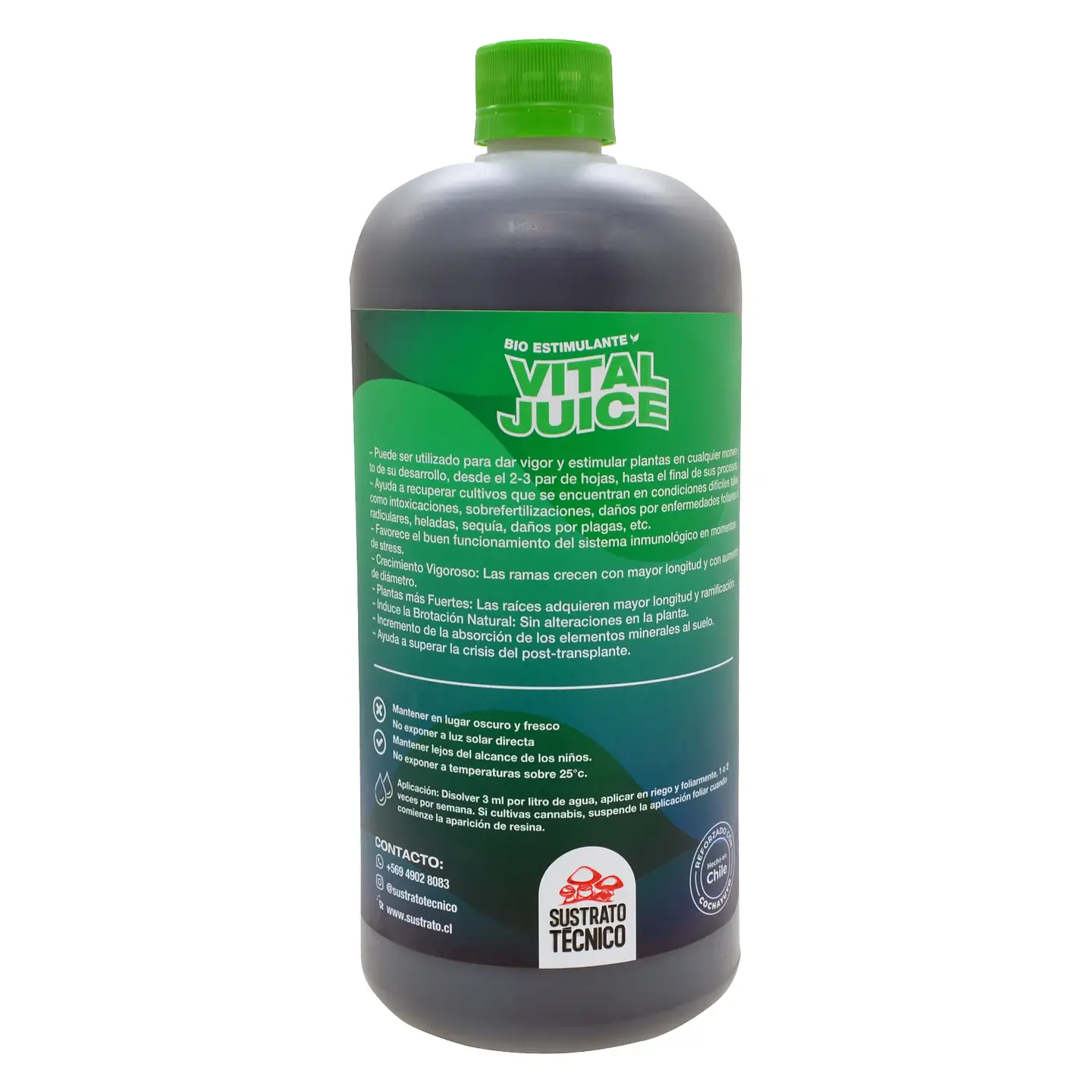 Vital Juice Bio Estimulante (1lt/250ml/60ml)-Sustrato Tecnico 5