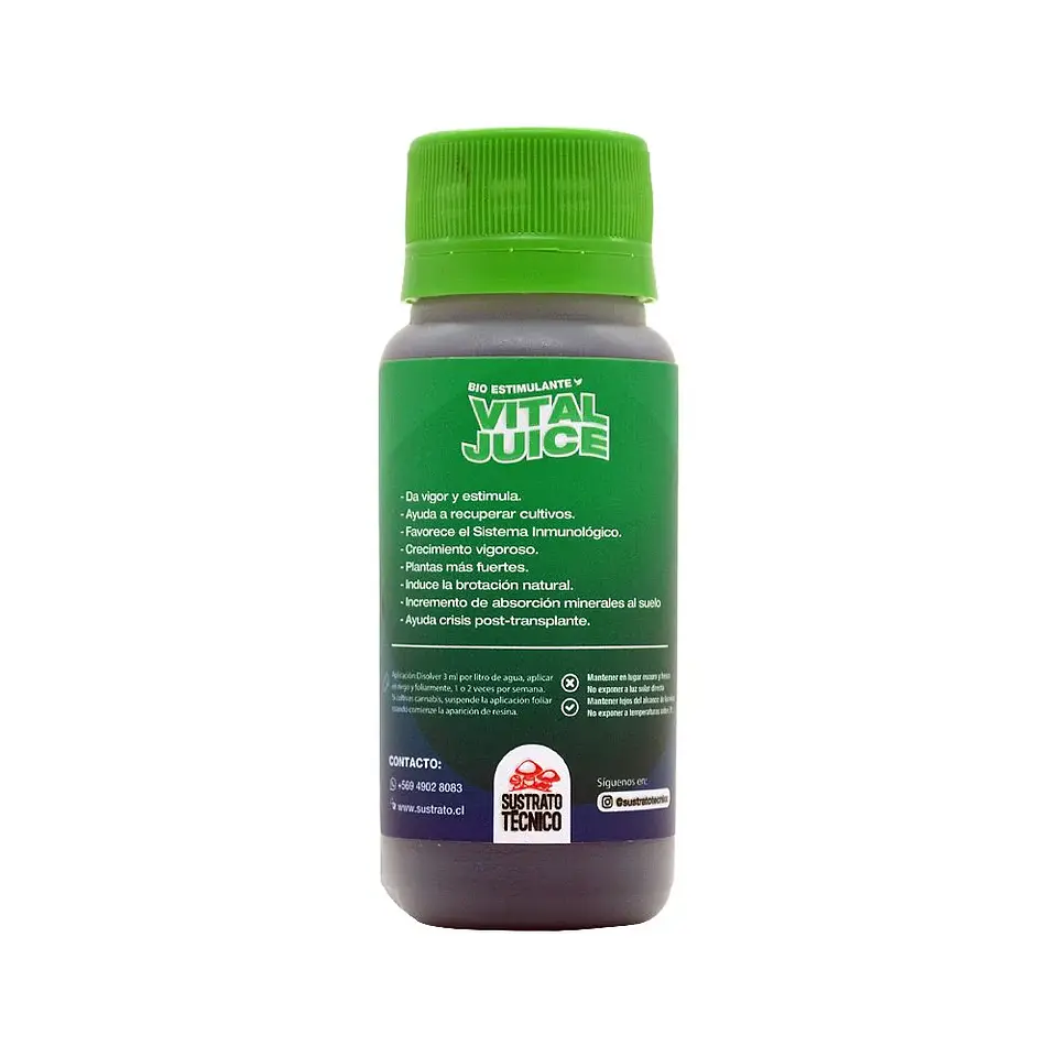 Vital Juice Bio Estimulante (1lt/250ml/60ml)-Sustrato Tecnico 7