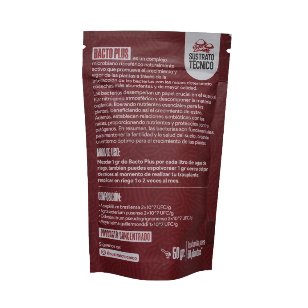 Bacto Plus (50G/6G) - Sustrato Tecnico 4