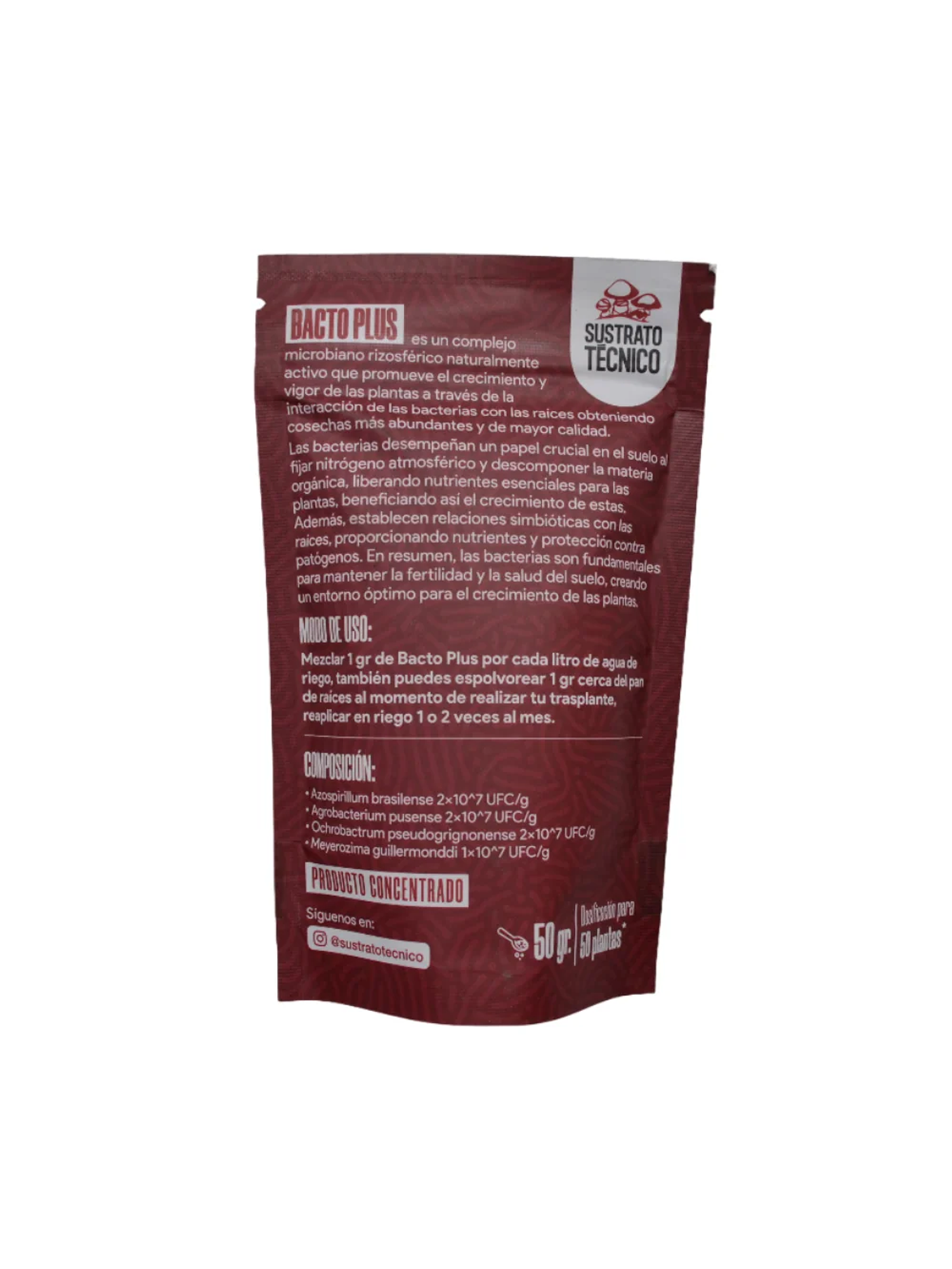 Bacto Plus (50G/6G) - Sustrato Tecnico 4