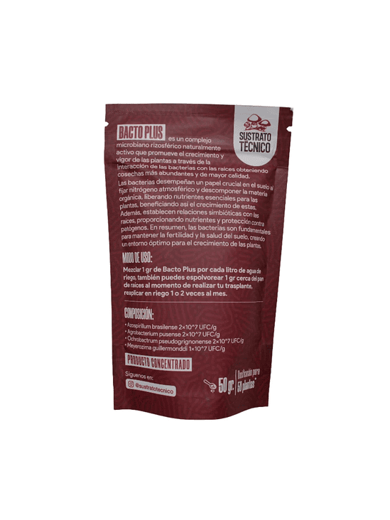 Bacto Plus (50G/6G) - Sustrato Tecnico 4