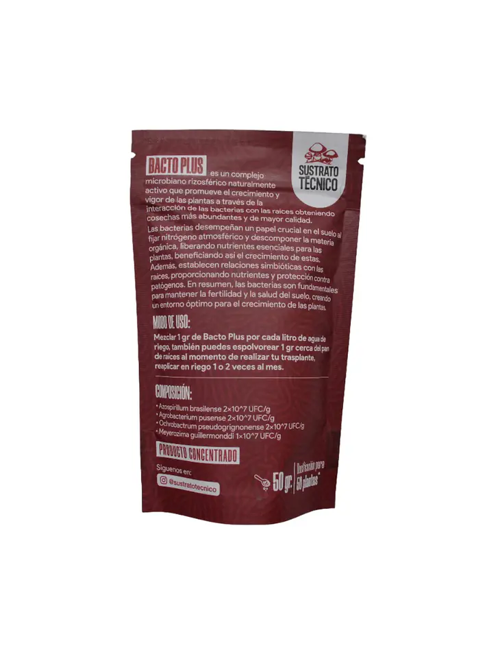 Bacto Plus (50G/6G) - Sustrato Tecnico 4