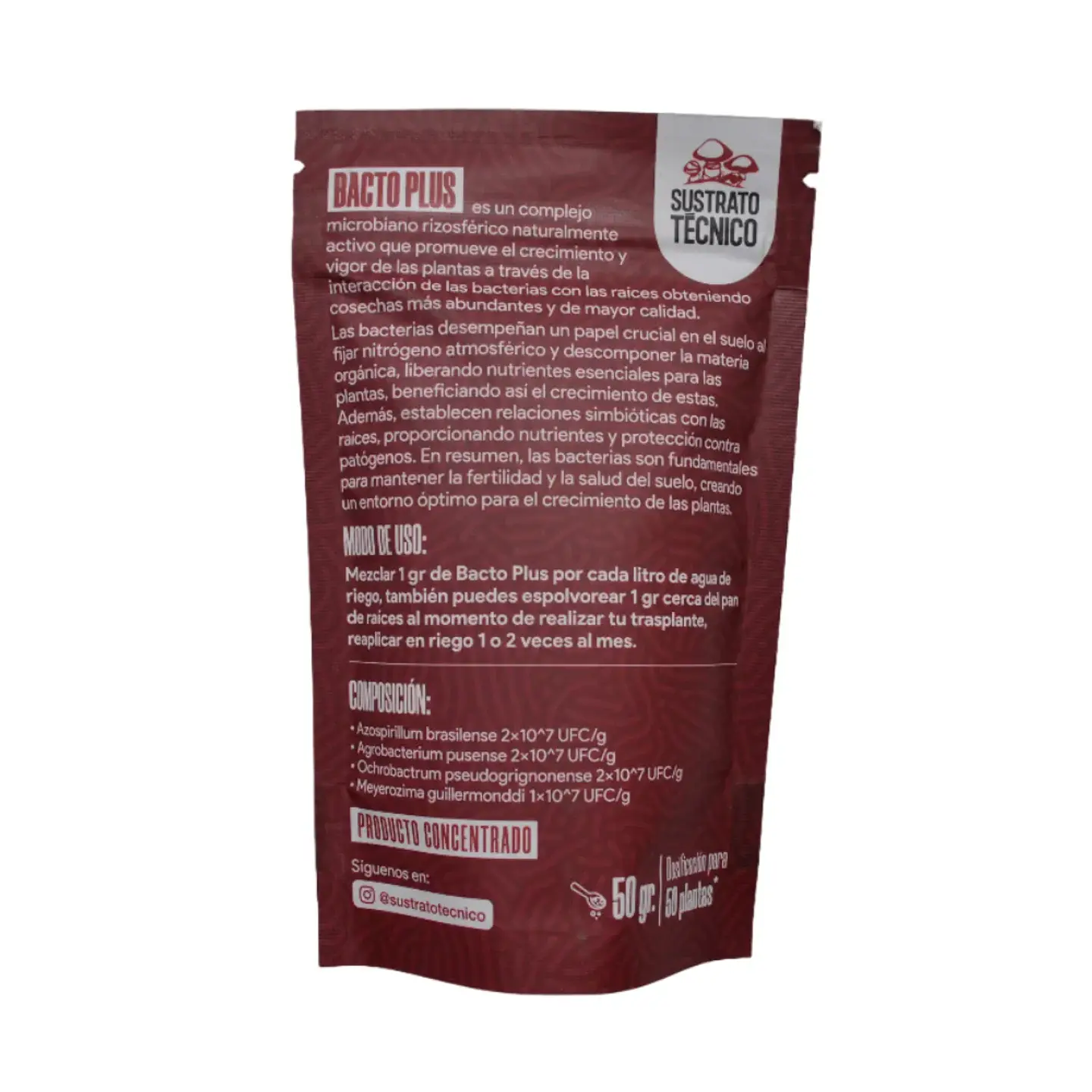 Bacto Plus (50G/6G) - Sustrato Tecnico 4