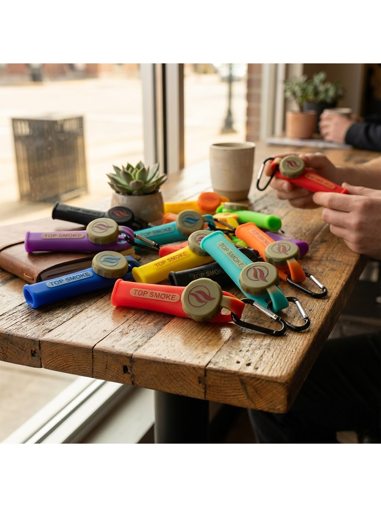 Pipa Silicona Pocket Travel -Top Smoke 32