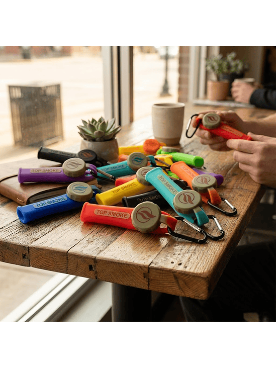 Pipa Silicona Pocket Travel -Top Smoke 32