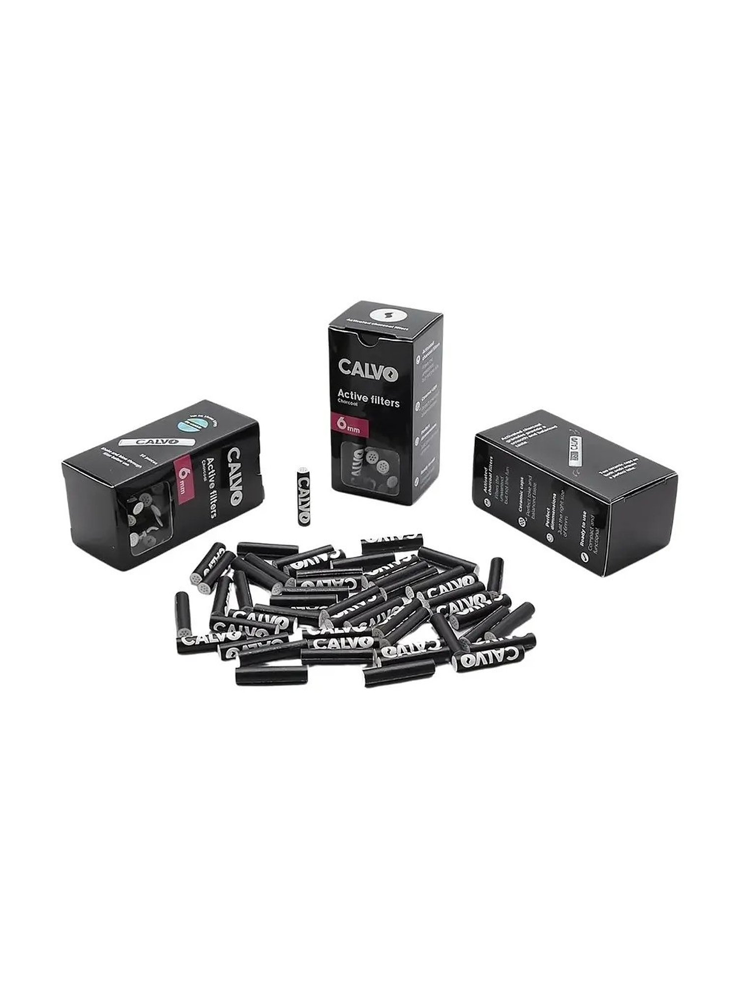 FILTRO CARBON ACTIVADO BLACK 50U-CALVO 1