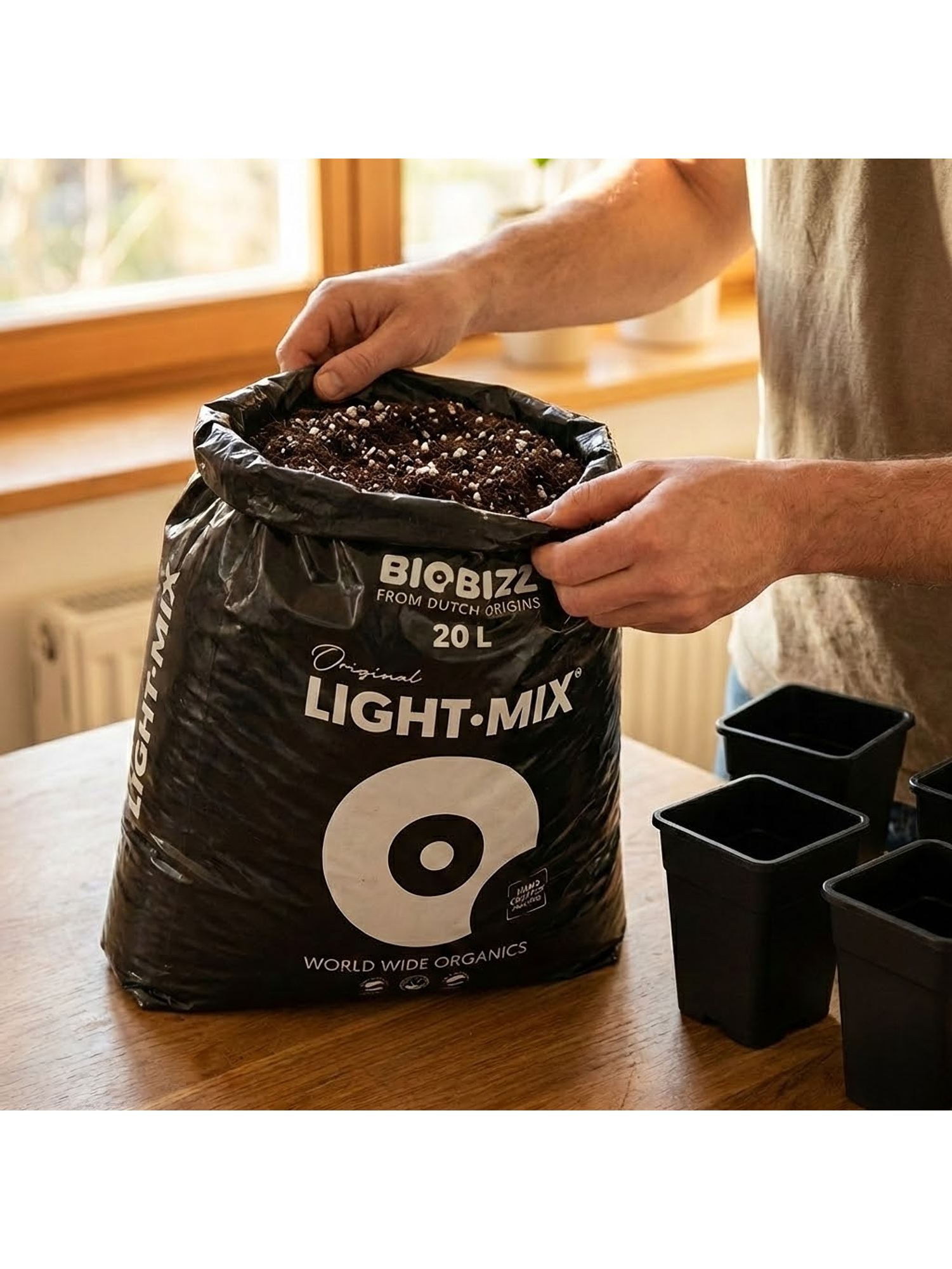 Sustrato Light Mix 20Lt-Biobizz 2