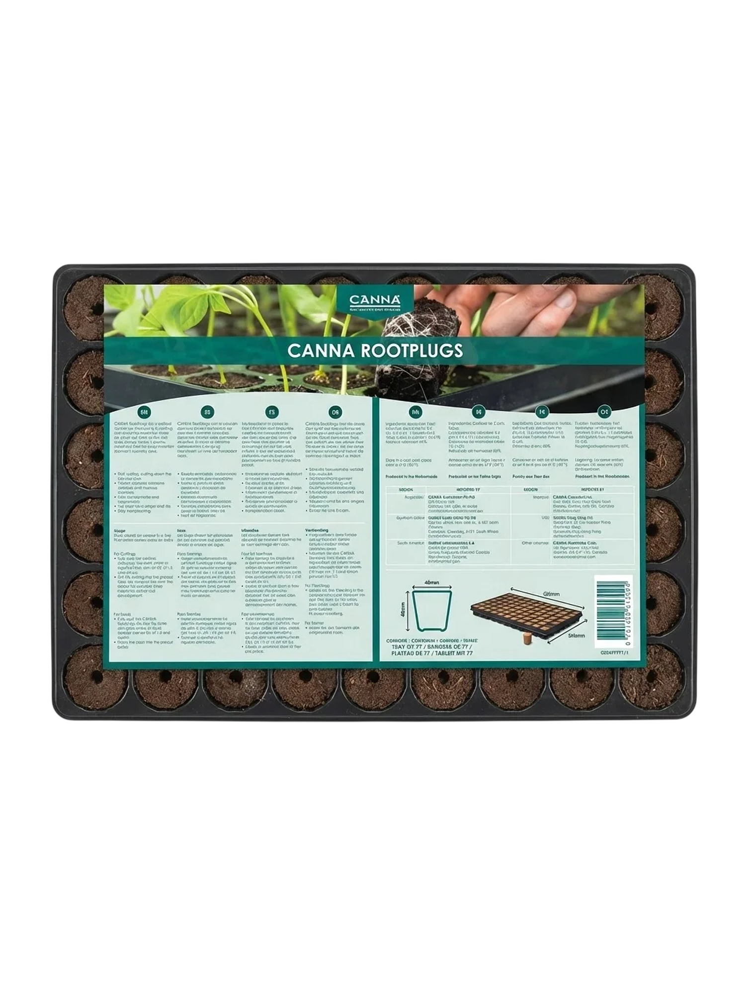 ROOT PLUG COCO/TURBA 77U - CANNA 2