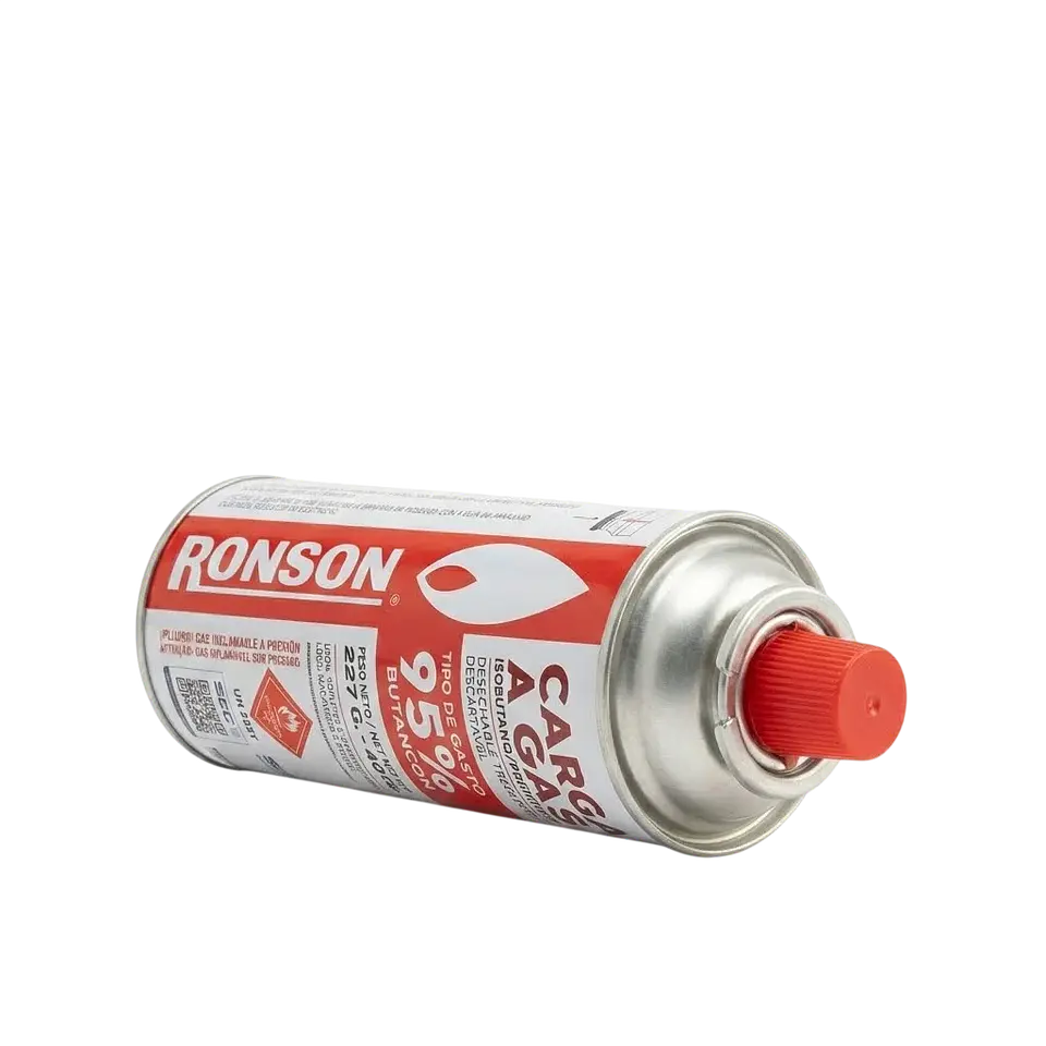 GAS BUTANO/PROPANO ALTA PUREZA 400ML - RONSON 3