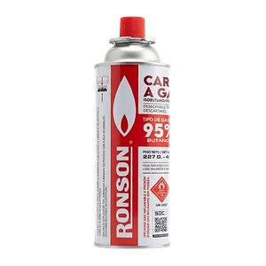 GAS BUTANO/PROPANO ALTA PUREZA 400ML - RONSON