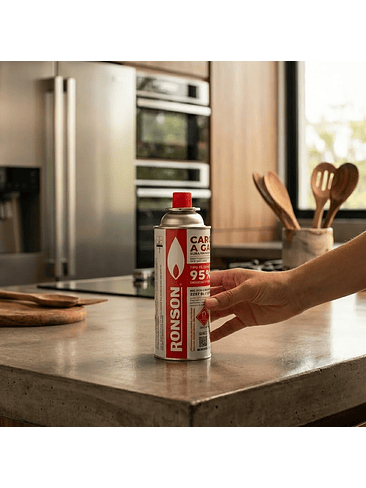 GAS BUTANO/PROPANO ALTA PUREZA 400ML - RONSON 2