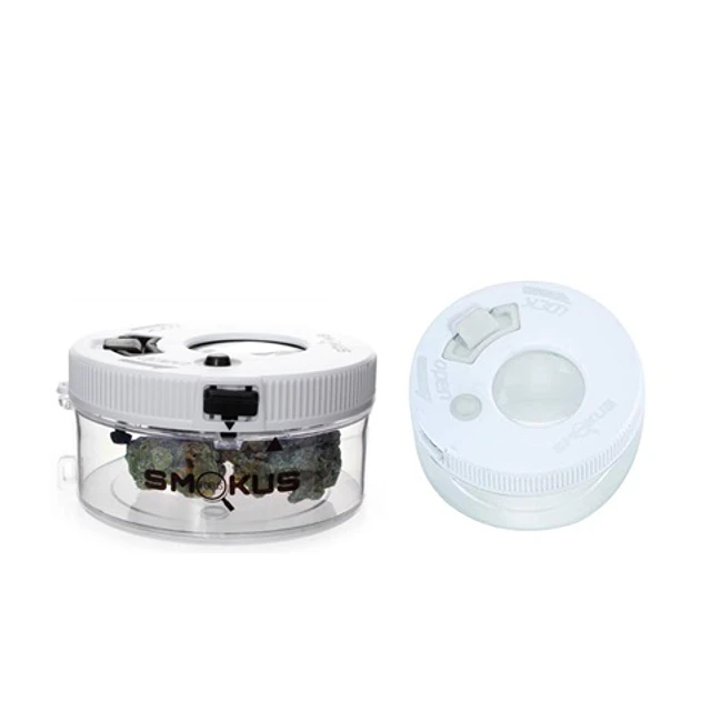 CONTENEDOR HERMETICO CON LUPA - SMOKUS FOCUS