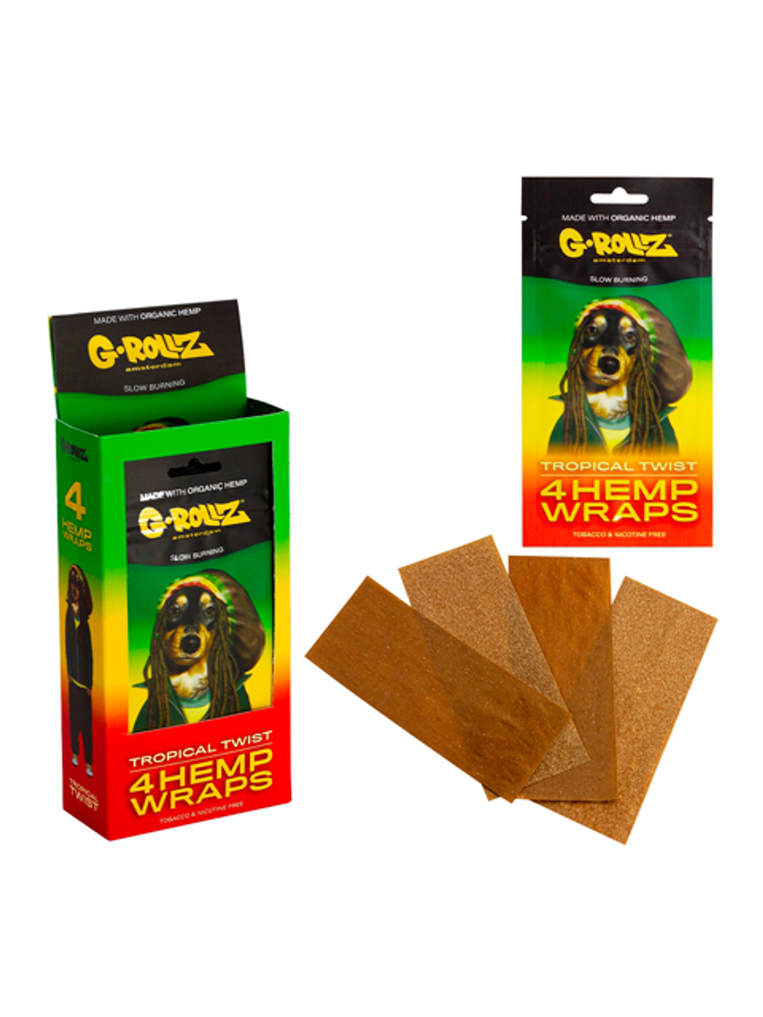 HEMPS WRAPS X4 15U-G-ROLLZ 5