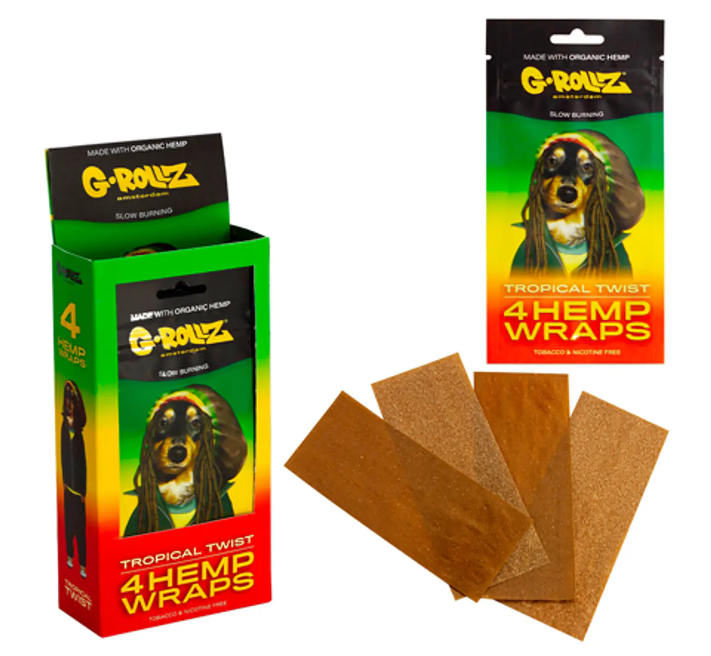 HEMPS WRAPS X4 15U-G-ROLLZ 5