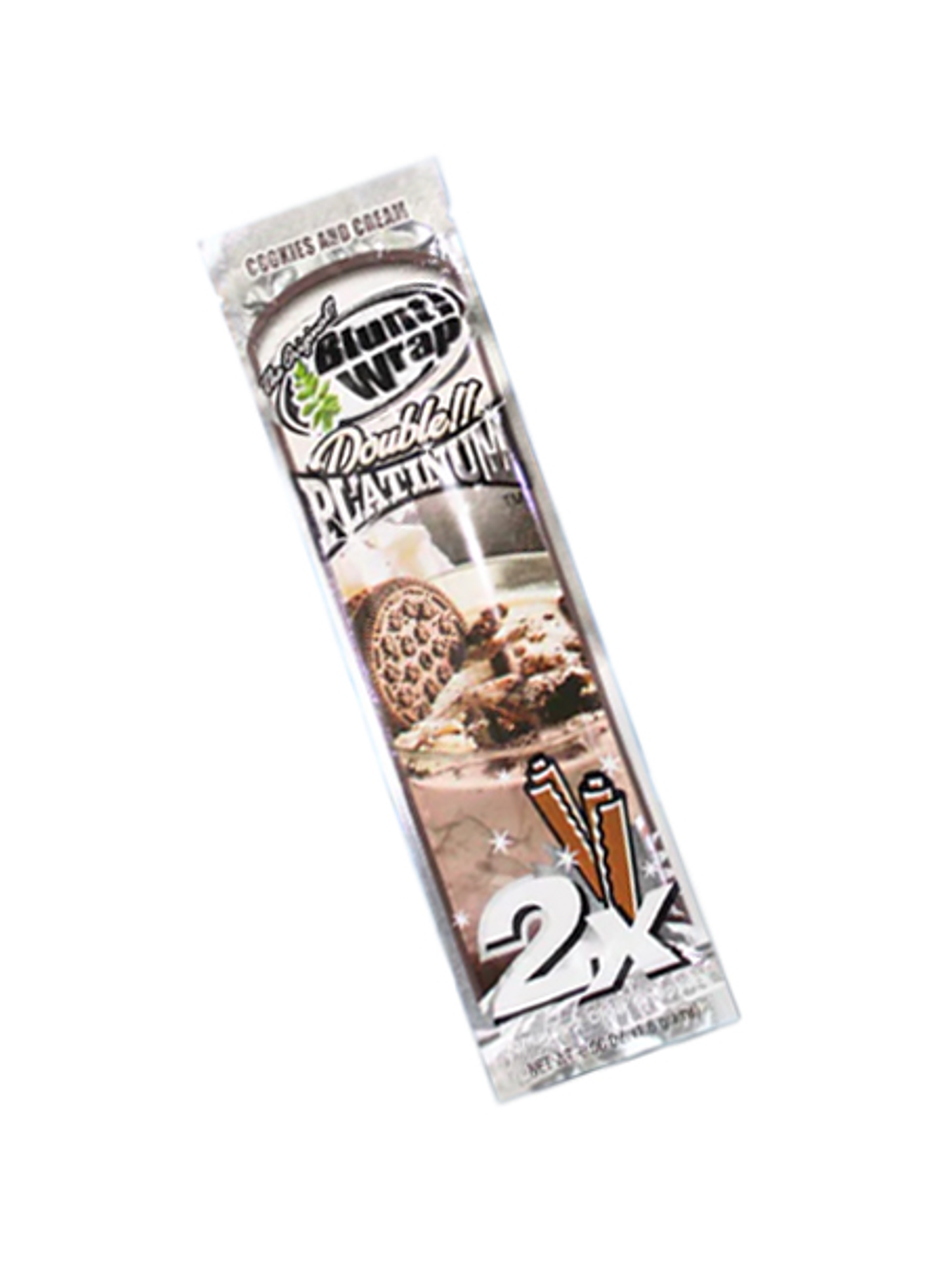 PLATINIUM X 2 SABOR COOKIES AND CREAM 25U-BLUNT WRAP 1