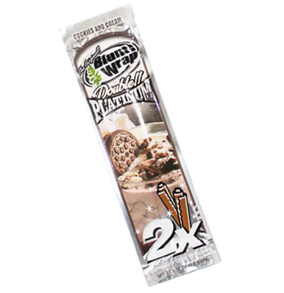 PLATINIUM X 2 SABOR COOKIES AND CREAM 25U-BLUNT WRAP 1