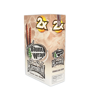 PLATINIUM X 2 SABOR COOKIES AND CREAM 25U-BLUNT WRAP