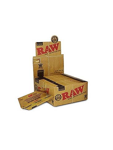 PAPELILLOS CLASSIC KING SIZE SLIM 50U-RAW 1