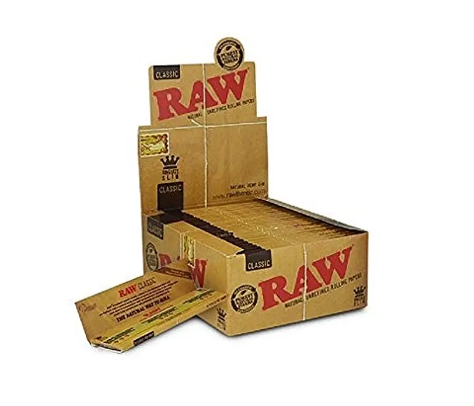 PAPELILLOS CLASSIC KING SIZE SLIM 50U-RAW 1