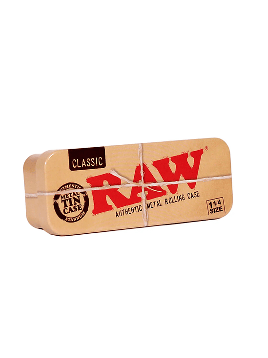 CAJITA METALICA  PARA PREENROLADOS 1 1/4-RAW 1