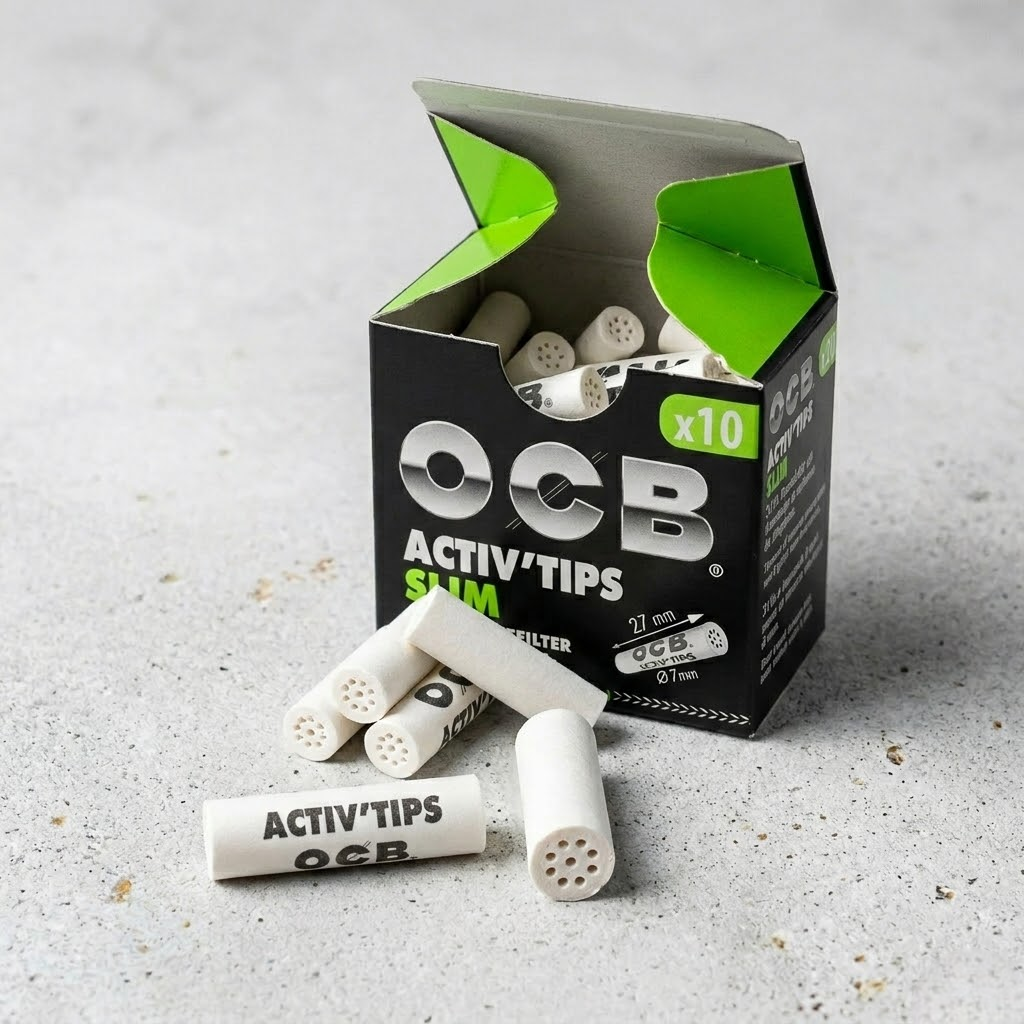 Tips Filtro Carbon Activado Premium 10U-Ocb 3