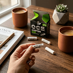 Tips Filtro Carbon Activado Premium 10U-Ocb