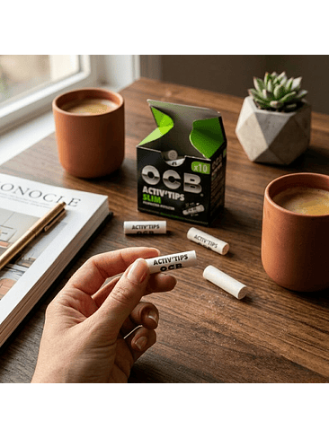 Tips Filtro Carbon Activado Premium 10U-Ocb 2