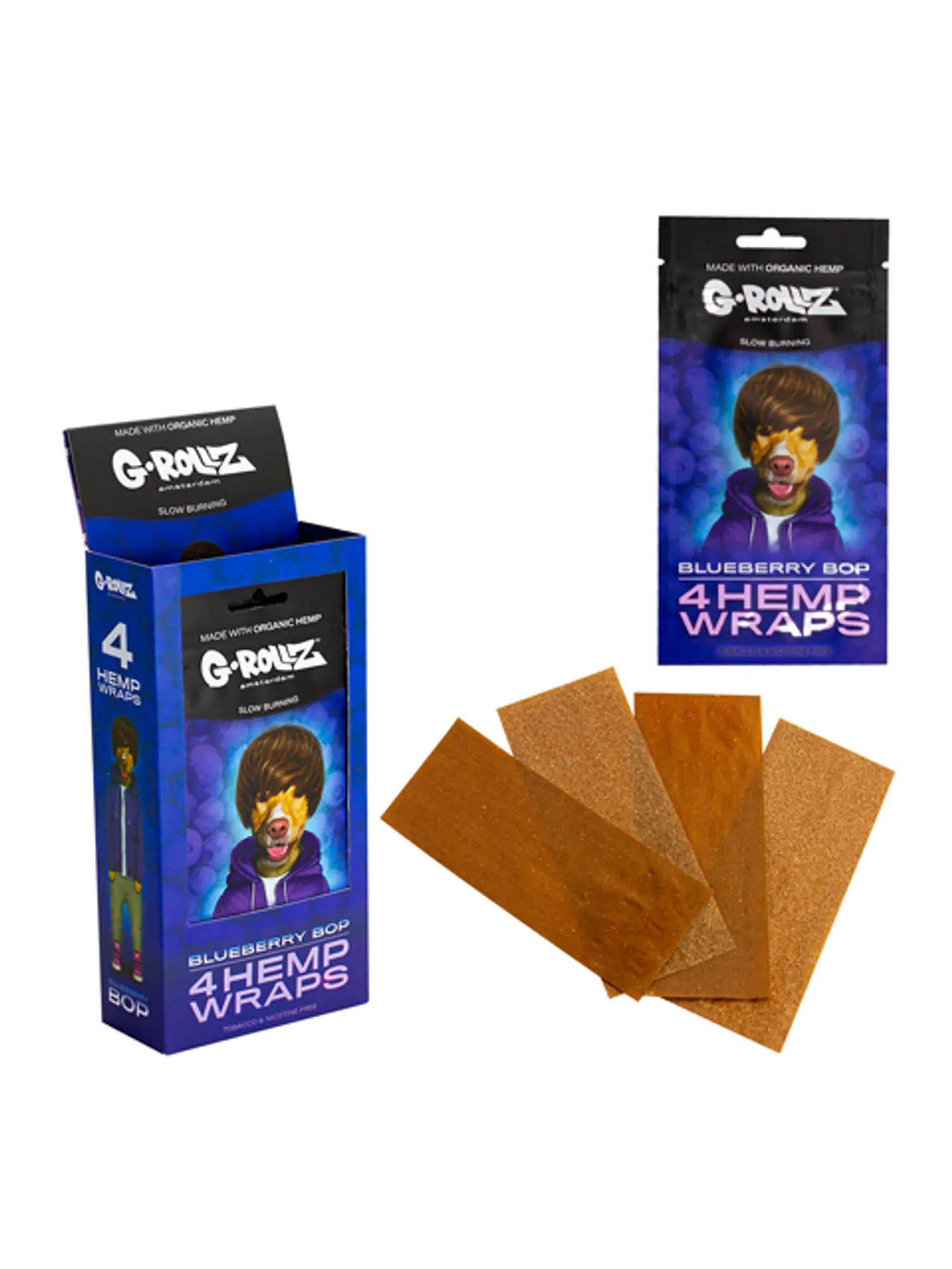 Blunt Hemp Wrap X4 Sabor a Elección- G-Rollz 4