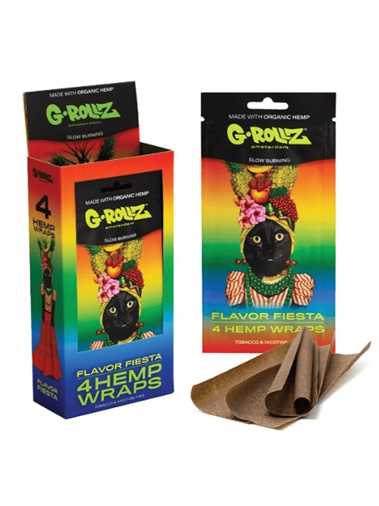 Blunt Hemp Wrap X4 Sabor a Elección- G-Rollz 6