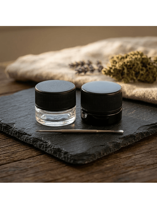 Contenedor de Pyrex para Extractos 3 cm 3