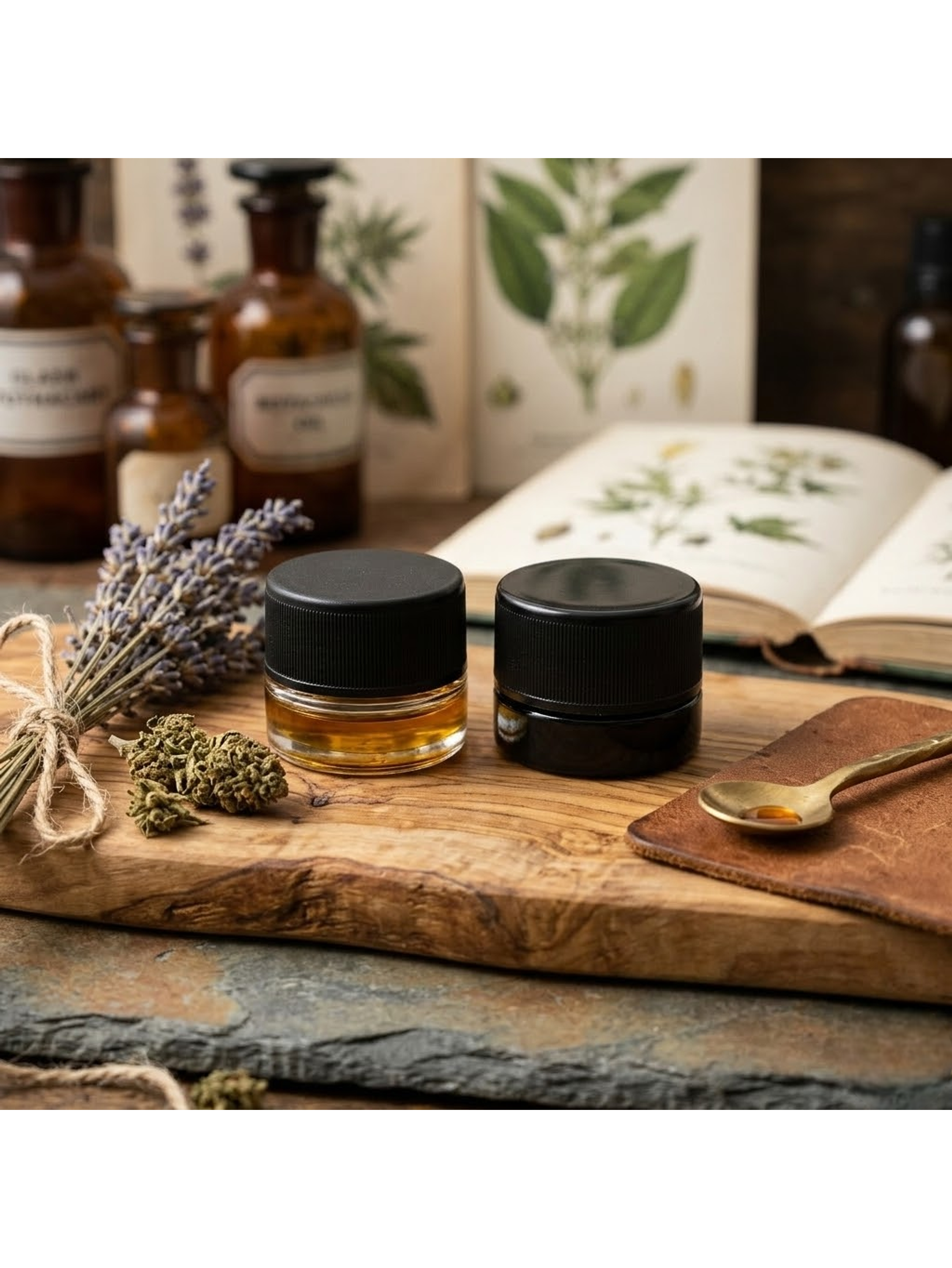 Contenedor de Pyrex para Extractos 3 cm 6