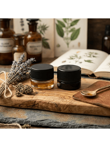 Contenedor de Pyrex para Extractos 3 cm 6