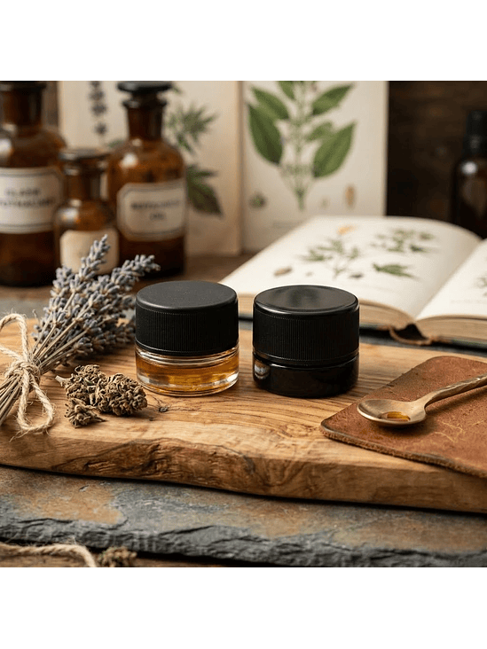 Contenedor de Pyrex para Extractos 3 cm 6