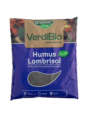 MEJORADOR SUELO HUMUS LOMBRISOL 1KG-ANASAC 1